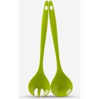 Zeal Melamine Salad Servers Set of 2 in Lime
