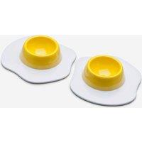 Zeal Eggtastic Melamine Egg Cup Set of 2 in White