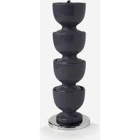 Zeal Stack & Store Egg Cup Set with Chrome Stand in Dark Grey