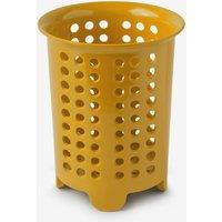 Zeal Melamine Cutlery Drainer Utensil Pot in Mustard