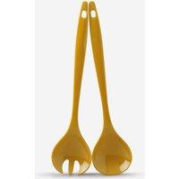 Zeal Melamine Salad Servers Set of 2 in Mustard