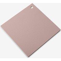 Zeal Silicone Square Hot Mat Trivet 22cm in Rose