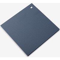 Zeal Silicone Square Hot Mat Trivet 22cm in Dark Blue
