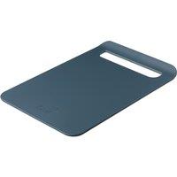 Zeal Slim Straight to Pan Chopping Board Large in Dark Blue