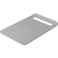 Zeal Slim Straight to Pan Chopping Board Large in Light Grey