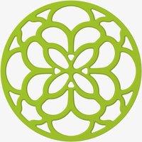 Zeal Silicone Heritage Circular Hot Mat Trivet, 20cm in Lime