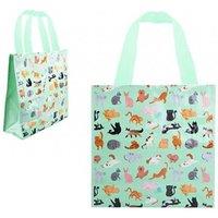 PMS Cats Design Reusable Woven Shopping Bag