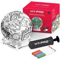 Hy-Pro Doodlekick Colour-In Football in White