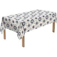 Luxury Living Athens Tablecloth 150cm x 215cm Oblong in Beige | Size: 150 cm x 215 cm