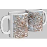 Simply Stunning Mugs Elegant Handcrafted Ceramic Mug with Mother & Child 3D Design