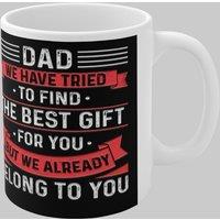 Simply Stunning Mugs Handcrafted Ceramic Mug - The Perfect Gift for Dad in White