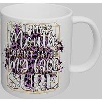 Simply Stunning Mugs Funny Quote Handcrafted Ceramic Mug in White