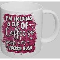 Simply Stunning Mugs Handcrafted Ceramic Mug with Funny Quote #2 in White