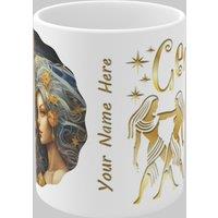 Simply Stunning Mugs Zodiac Ceramic Mug Gemini - Twins - Handcrafted Elegance for Every Star Sign in White