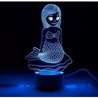 Nova Lighting Mermaid 3D Lamp