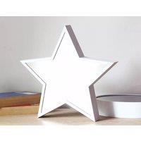 Nova Lighting Star Infinity Mirror Light in Off-White | Size: 12 inches