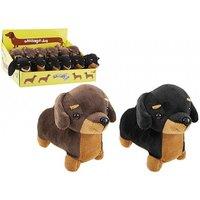 PMS Dachshund Sausage Dog 19cm (Brown or Black)