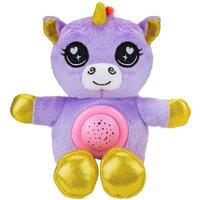 VFM e-Store Dog Plush Sky Projector Night Light 9" in Purple