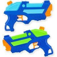 VFM e-Store Water Fight Gun Set 24cm x 14cm (2 Pack) in Blue | Size: 24 cm x 14 cm