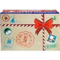 VFM e-Store Special Delivery Christmas Eve Box Elf Delivery Box, Xmas in Red