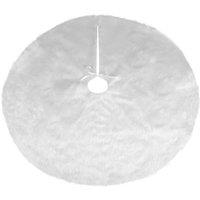 VFM e-Store Christmas Long Pile Tree Skirt in Green
