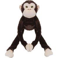 VFM e-Store Monkey Hand Puppet Plush 65cm Soft Toy With Hook & Loop Hands & Feet