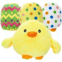 VFM e-Store Baby Chick Soft Easter Chick in Egg 12cm Reversible Plush (Pack of 1)