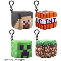 Minecraft Plush Cube Clip On (One at Random)
