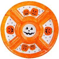 VFM e-Store Halloween Dip Tray with Decals Party in Orange