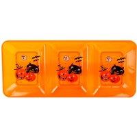 VFM e-Store Halloween Tray Halloween Decal Accessories, Novelty Tray, Party in Orange