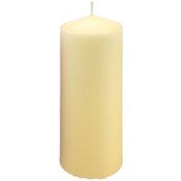 VFM e-Store Vanilla 15cm Pillar Candle Luxury Scented Decor in Off-White