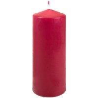 VFM e-Store Vanilla 15cm Pillar Candle Luxury Scented Decor in Red