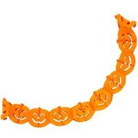 VFM e-Store Halloween Pumpkin Garland Paper Home Party Decorations Themed 3M in Orange