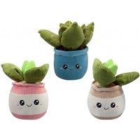 PMS Potted Plant Cuddly Plush 20Cm Toy Assortment One Supplied