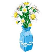 Florist Flower Bouquet Building Block Set Daisies 550 Pieces 26Cm