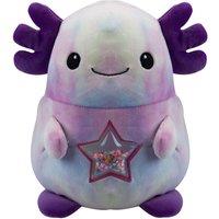 VFM e-Store Soft Toy Glitter Star Belly Plush Cuddly Fluffy Kitty Plushie Stuffed in Purple