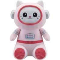 VFM e-Store Soft Toy Astronaut Plush Cute Cuddly Fluffy Soft Plushie Stuffed in Pink