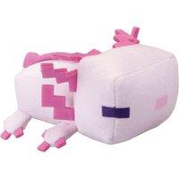 VFM e-Store Minecraft Axolotl Soft Toy Video Game -Officially Licensed 13cm in Light Pink