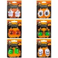 VFM e-Store Halloween Flashing Earrings 1 Piece Mystery Bag MultiColour