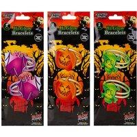 VFM e-Store Halloween Glow Stick Bracelets Pack of 2 1 Piece Mystery Bag