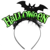 VFM e-Store Halloween Bat Headband Halloween Party, Trick or Treat Orange in Green