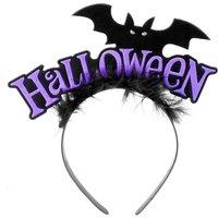 VFM e-Store Halloween Bat Headband Halloween Party, Trick or Treat Orange in Purple