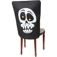 VFM e-Store Halloween Chair Covers Halloween Party, Trick or Treat 65cm x 50cm in Black | Size: 65 cm x 50 cm
