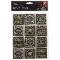 VFM e-Store Christmas Gift Tags Present Labels 24 Themed