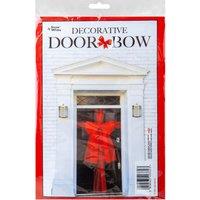VFM e-Store Christmas Door Ribbon Assorted Designs Red Gold Silver