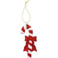 VFM e-Store Christmas Tree Decoration Candy Cane Ornament X Red