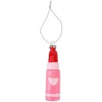 VFM e-Store Christmas Tree Decoration Lipstick Ornament X 1 11. 5x2. 6x2. 6cm in Pink