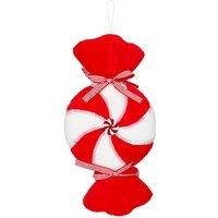 VFM e-Store Christmas Tree Decoration Candy Cane Sweet Ornament in Red