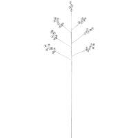 VFM e-Store Glitter Berry Pick Christmas Decoration Ornament X 1 73cm Silver