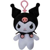 VFM e-Store Hello Kitty Soft Toy Clip On Kitty Cute Plush Huggable Cuddly 12cm in Black
